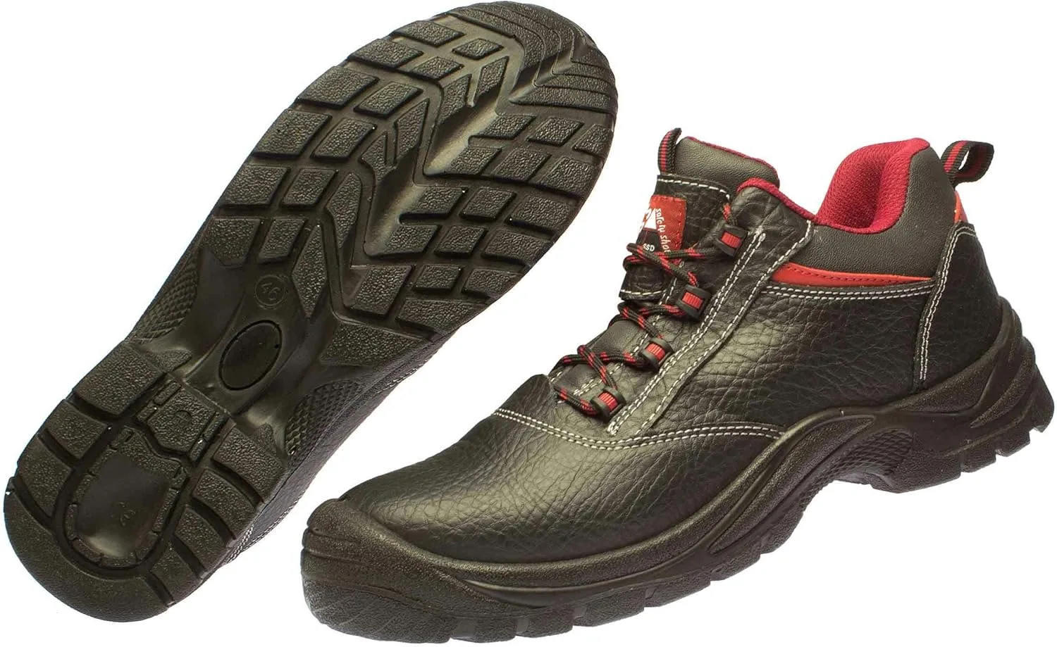 Мужские защитные ботинки SSD Safety Shoes S3 SRC с защитным носком, модель 3171, черные — фото 2