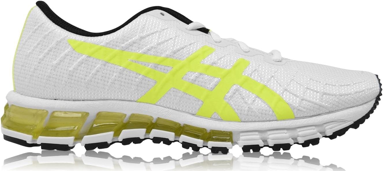 Мужские кроссовки для бега ASICS Gel-Quantum 180 4, белый/желтый — фото 2