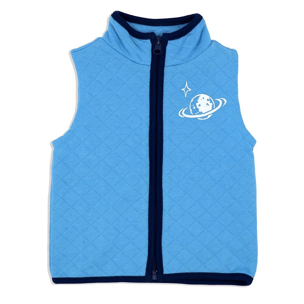 Комплект жилета Galaxy из 3 предметов для маленьких мальчиков Baby Mode, цвет Navy Galaxy — фото 3