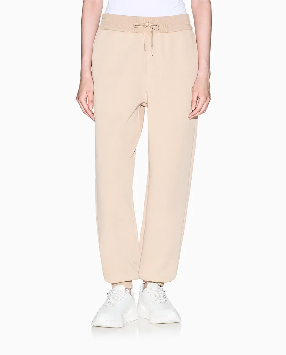 

Женские джоггеры с манжетами Capsule Cozy Lab Armani Exchange, бежевый