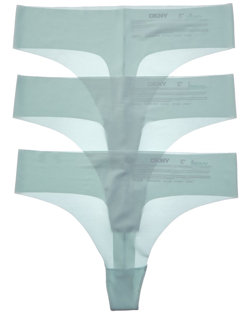 

DKNY 3 упаковки легкие режущиеся стринги, коричневый