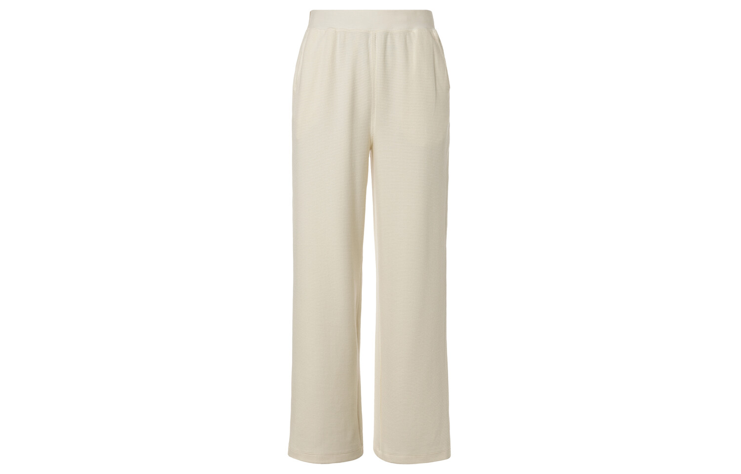 

Повседневные брюки женские молочно-белые Uniqlo
