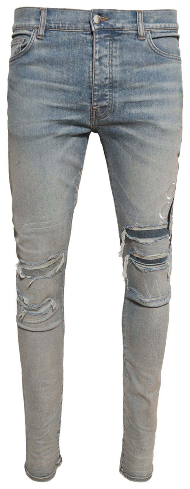 

Джинсы Amiri MA Music Note Skinny Jean 'Antique Indigo', синий