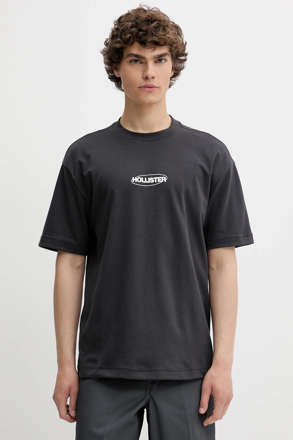 

Футболка Hollister Co., серый