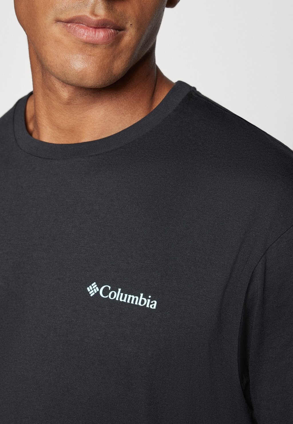 

Футболка с принтом CAVALRY TRAIL SHORT SLEE Columbia, черный