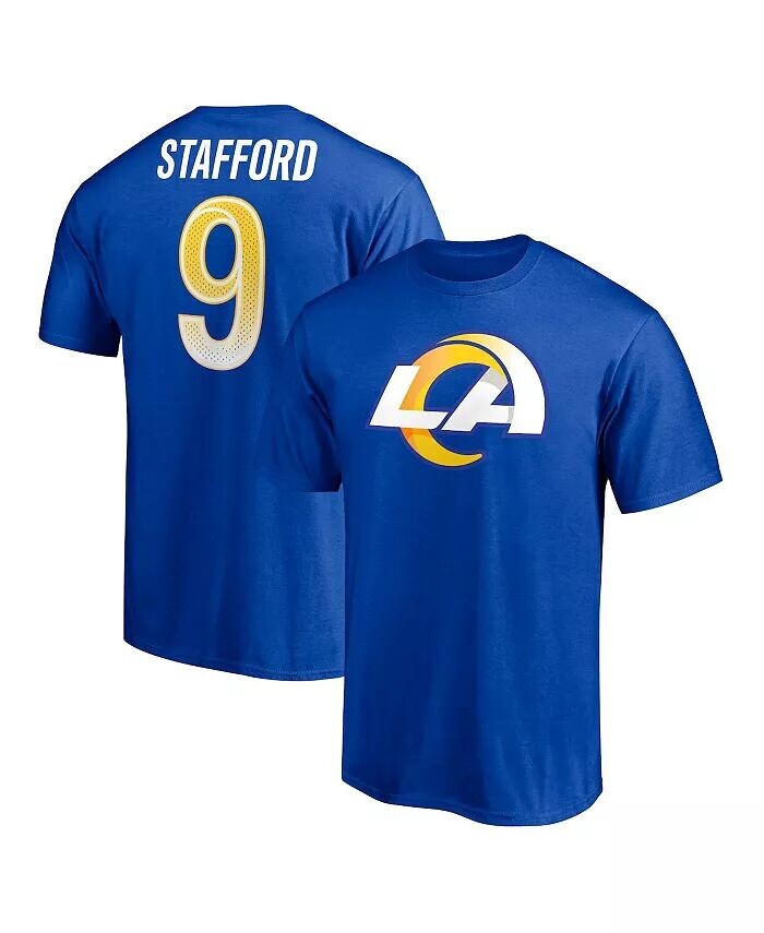 

Мужская футболка Matthew Stafford Royal Los Angeles Rams Player Icon Fanatics