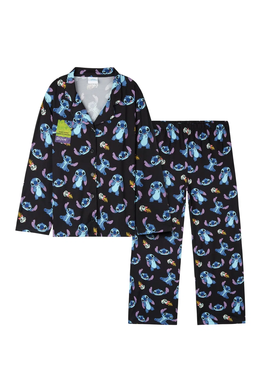 Пижама Stitch Disney, черный