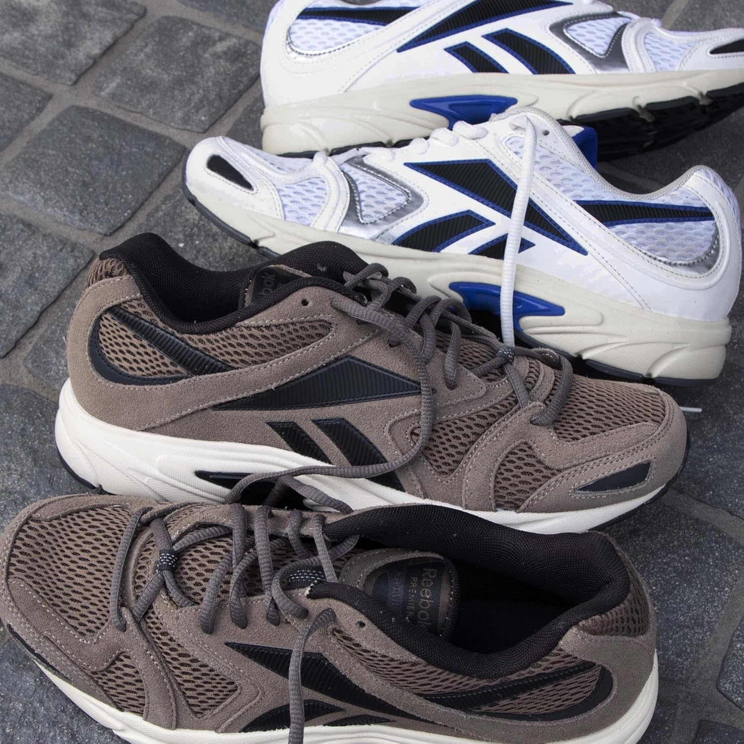 Кроссовки Reebok Unisex-Adult RBK Premier Road Plus ViSneaker, серый — фото 4