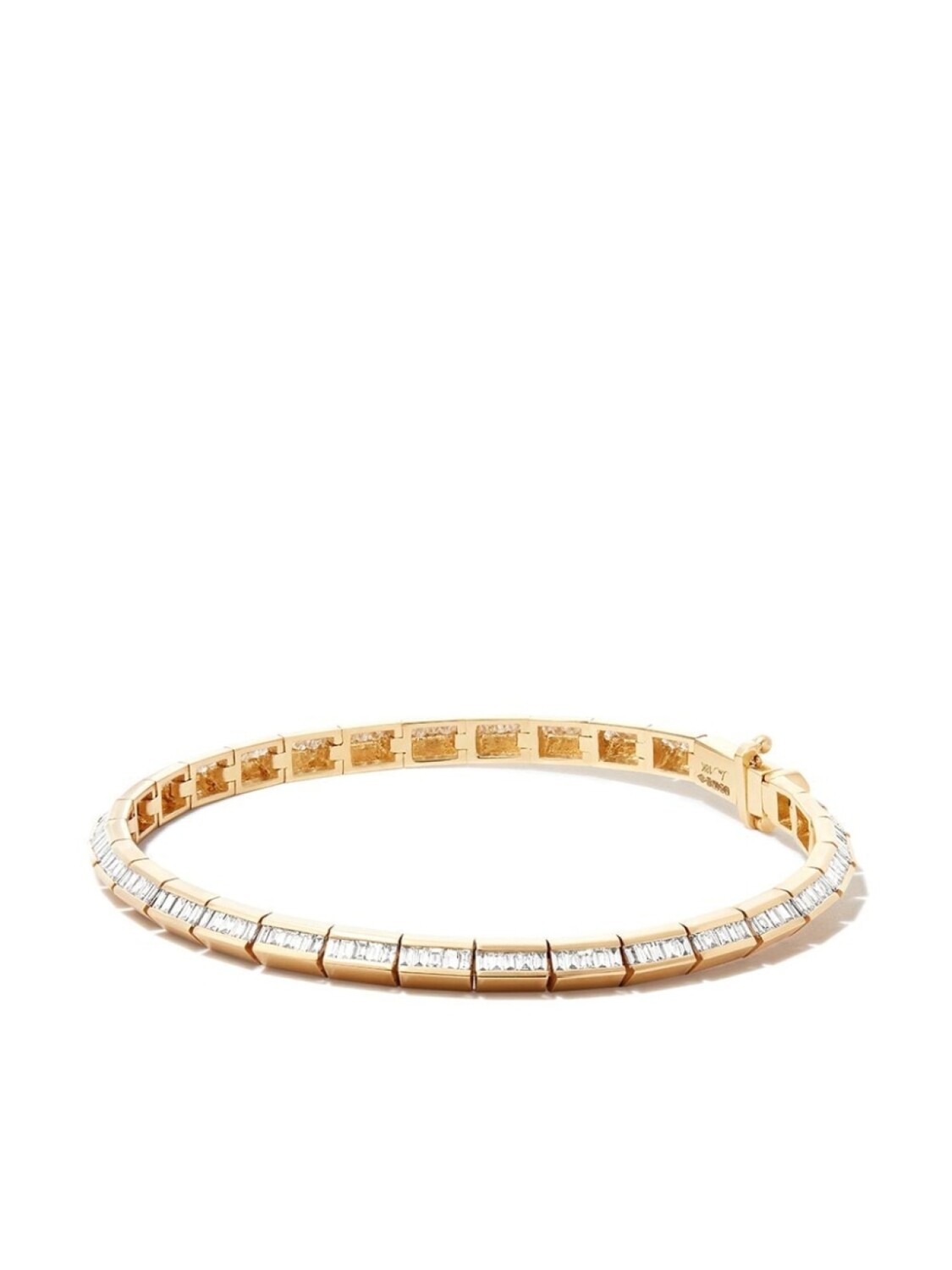 

Браслет из желтого золота с бриллиантами Lizzie Mandler Fine Jewelry, золотой
