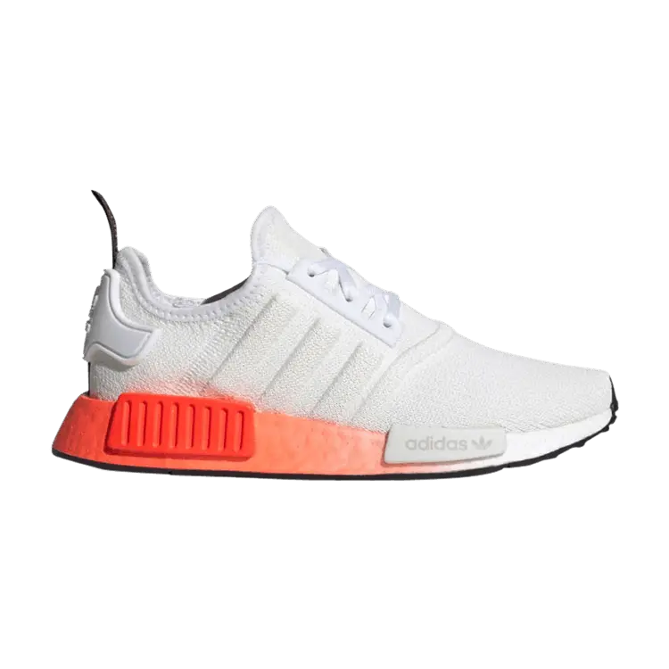 

Кроссовки adidas NMD_R1 J 'Fading Glitch - White Solar Red', белый