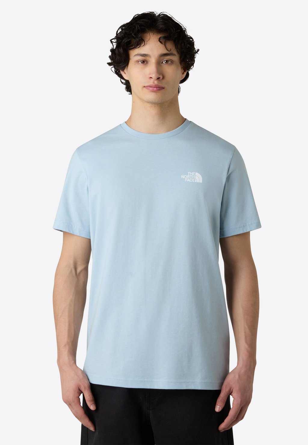 

Футболка с принтом SIMPLE DOME The North Face, цвет Faded Blue Tnf Black