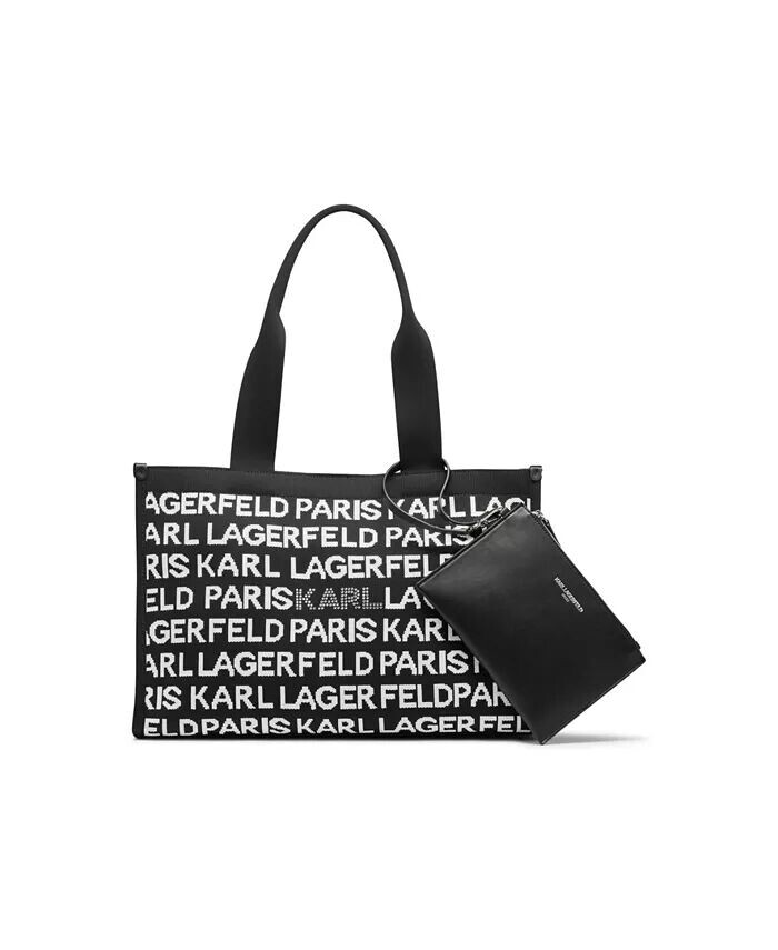 

Сумка-тоут Кристина KARL LAGERFELD PARIS, черный