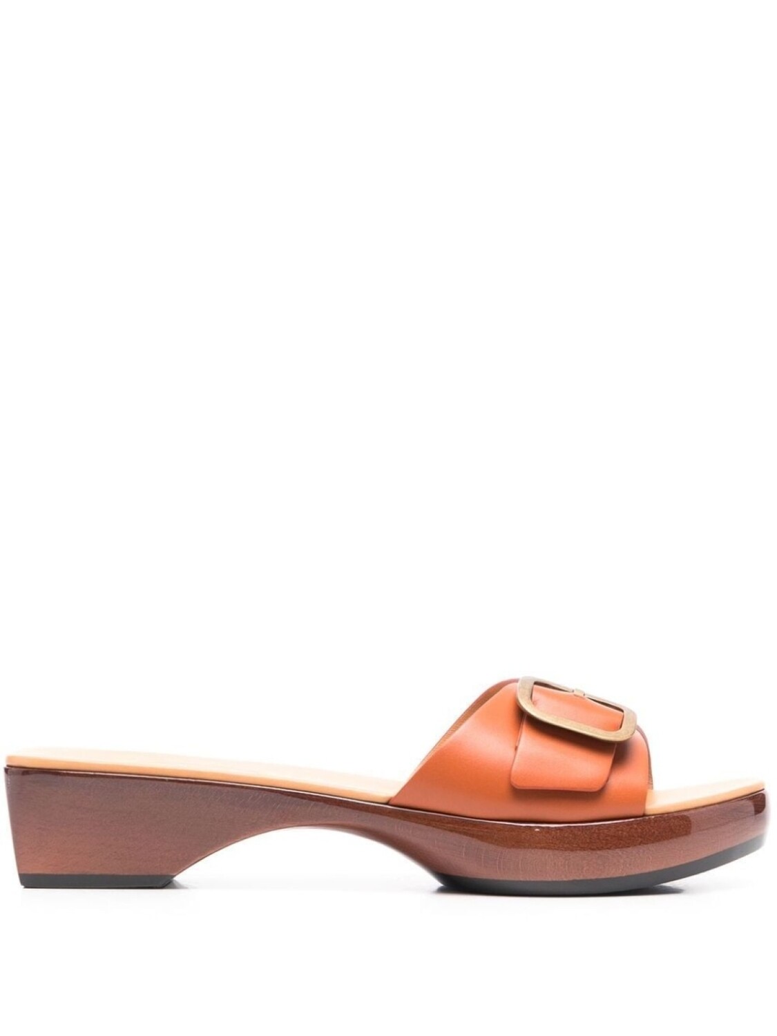 

Tod's клоги с пряжкой, оранжевый