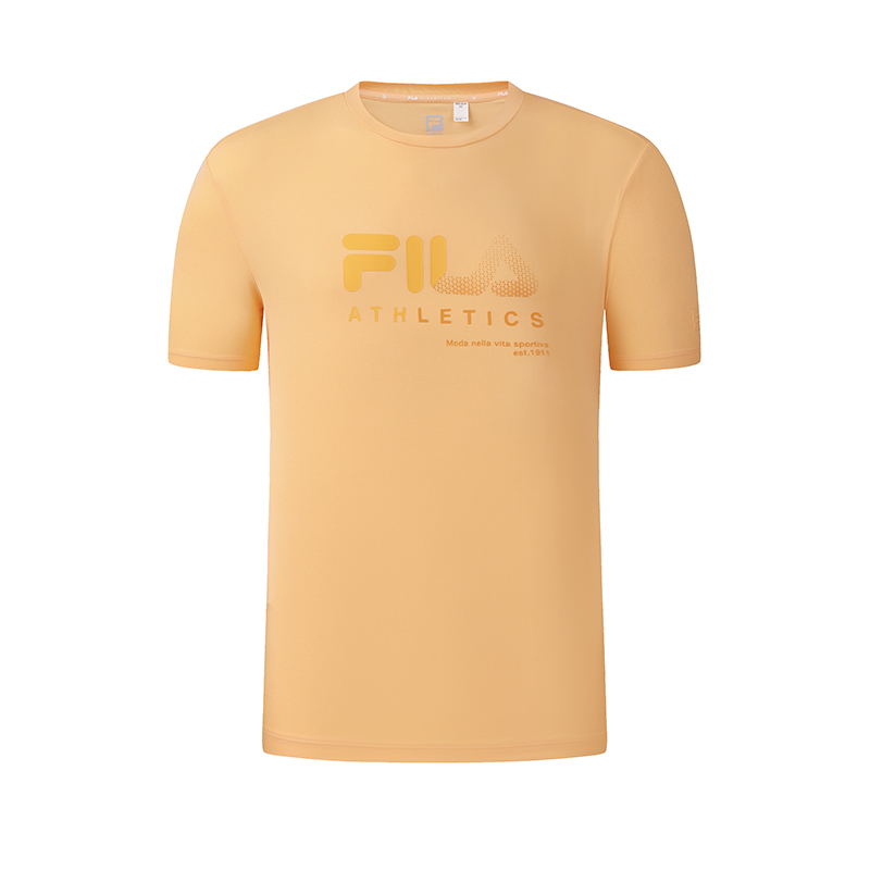 

Футболка Fitness Series мужская светло-нежный orange FILA, оранжевый