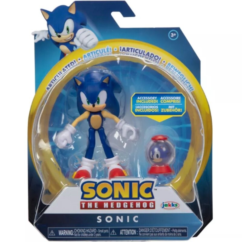 

Подвижная фигурка Sonic The Hedgehog 10 см Jakks Pacific