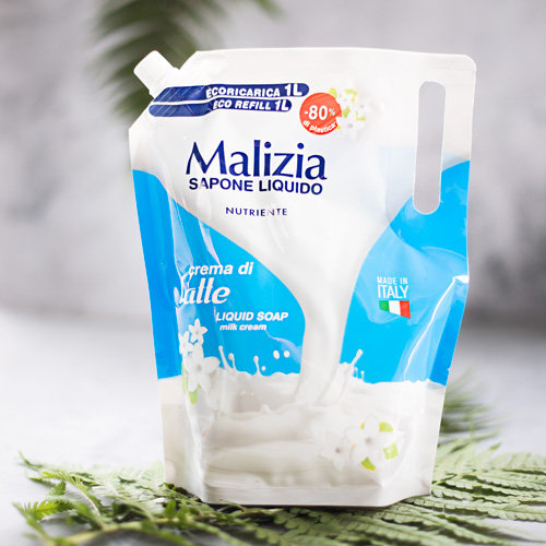 Набор Malizia Итальянское молочное мыло + сменный блок — фото 3