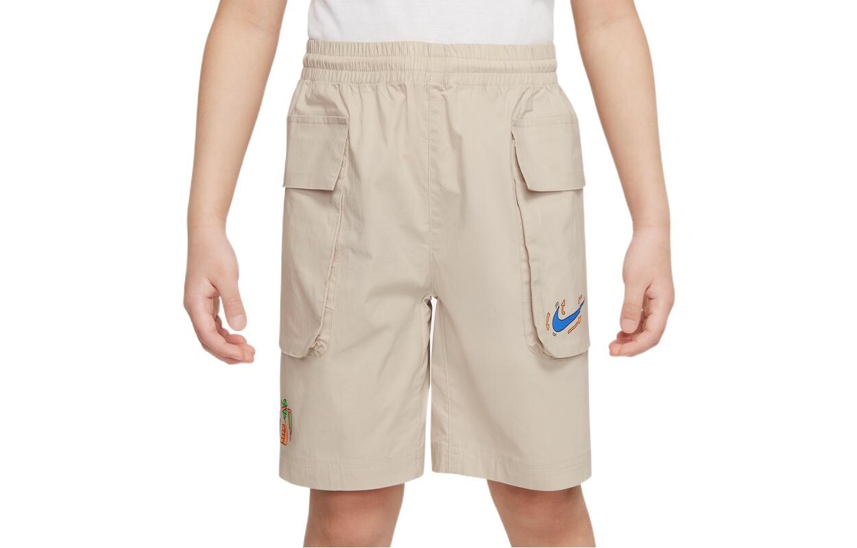 

Дети Шорты Nike, цвет Ochre sandy color