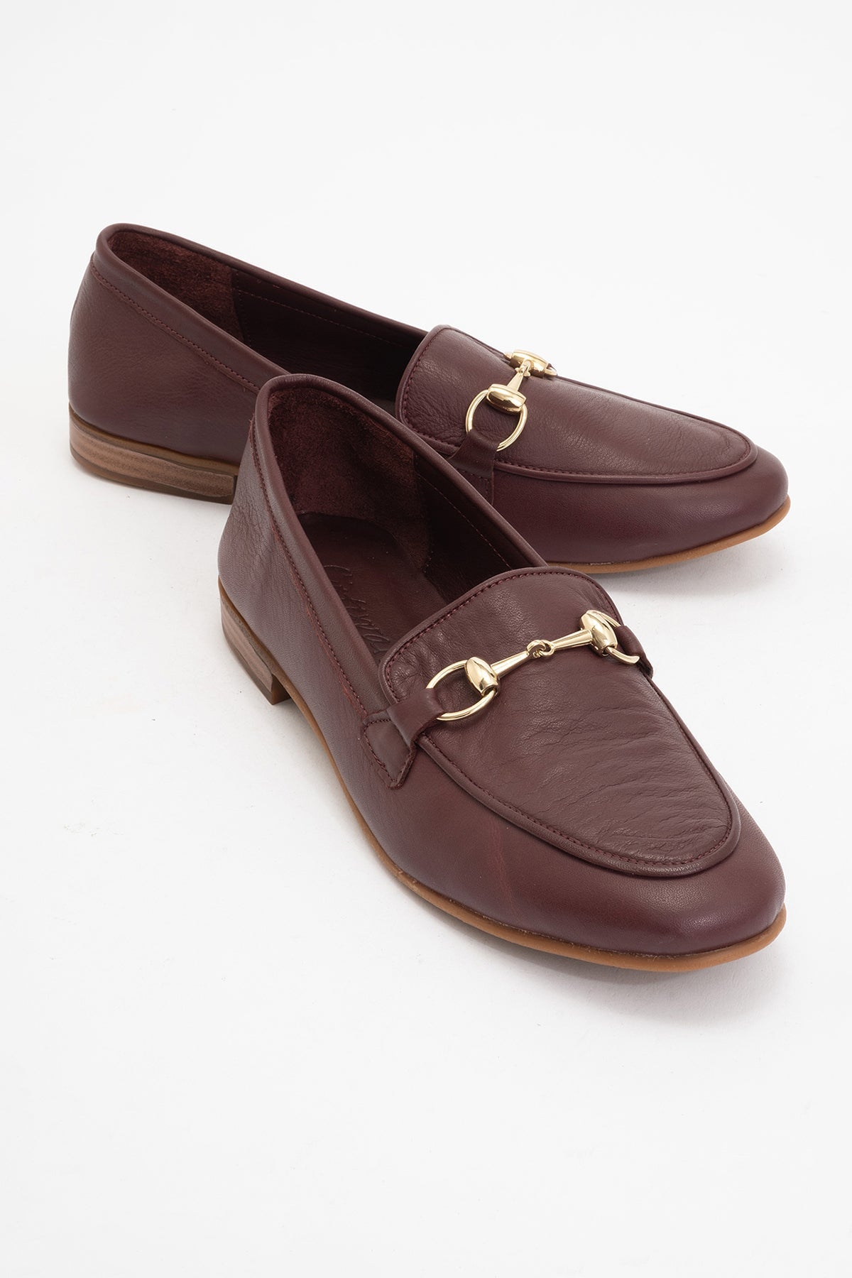 Рори Лоферы с кожаной отделкой Forever & Always Shoes, коричневый