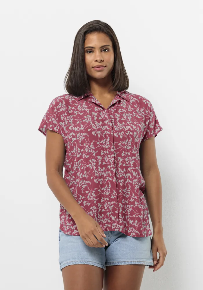 

Блуза с короткими рукавами Jack Wolfskin "SOMMERMEADOW SHIRT W", розовый