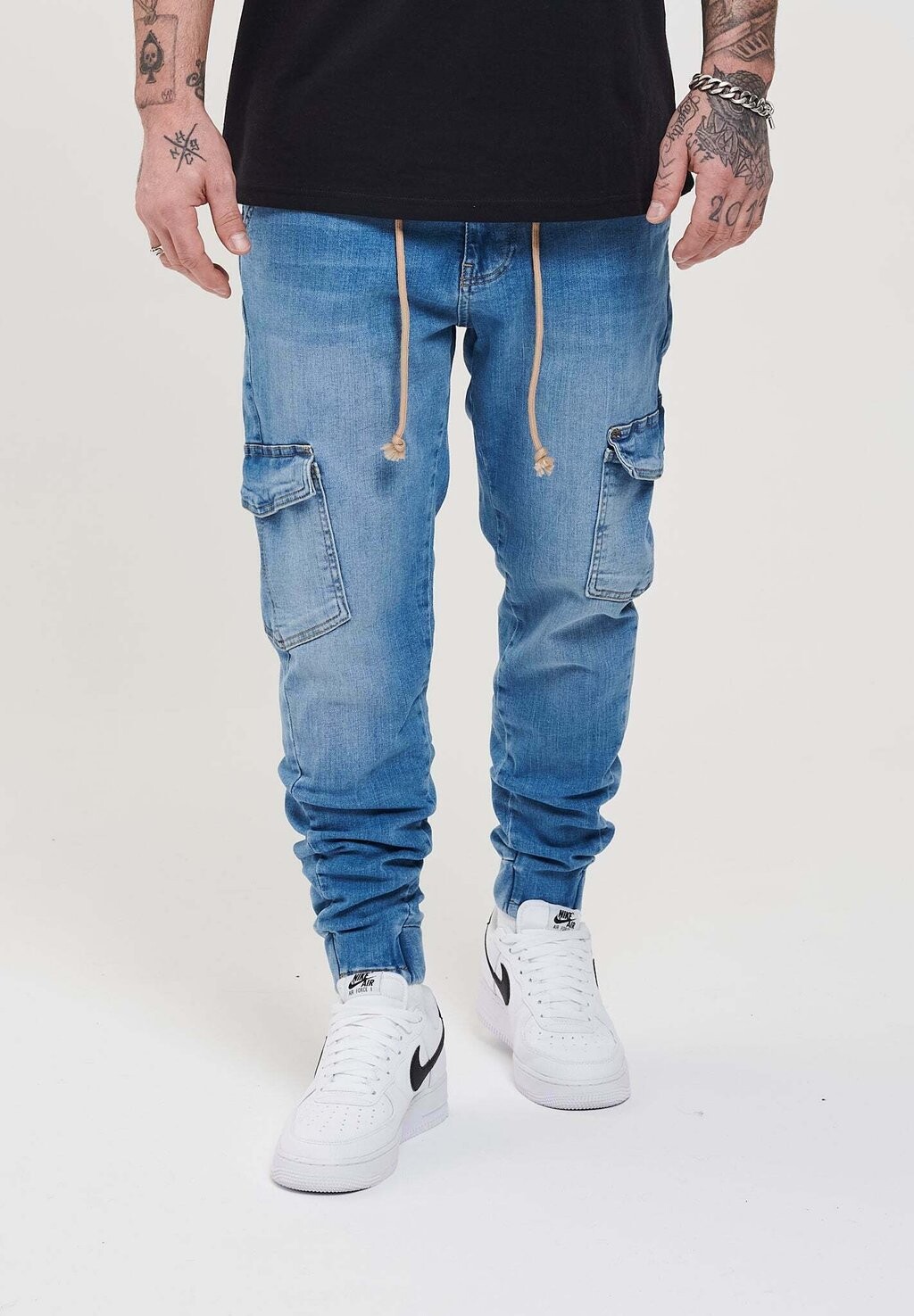 

Джинсы свободного кроя 2Y, цвет Blue
