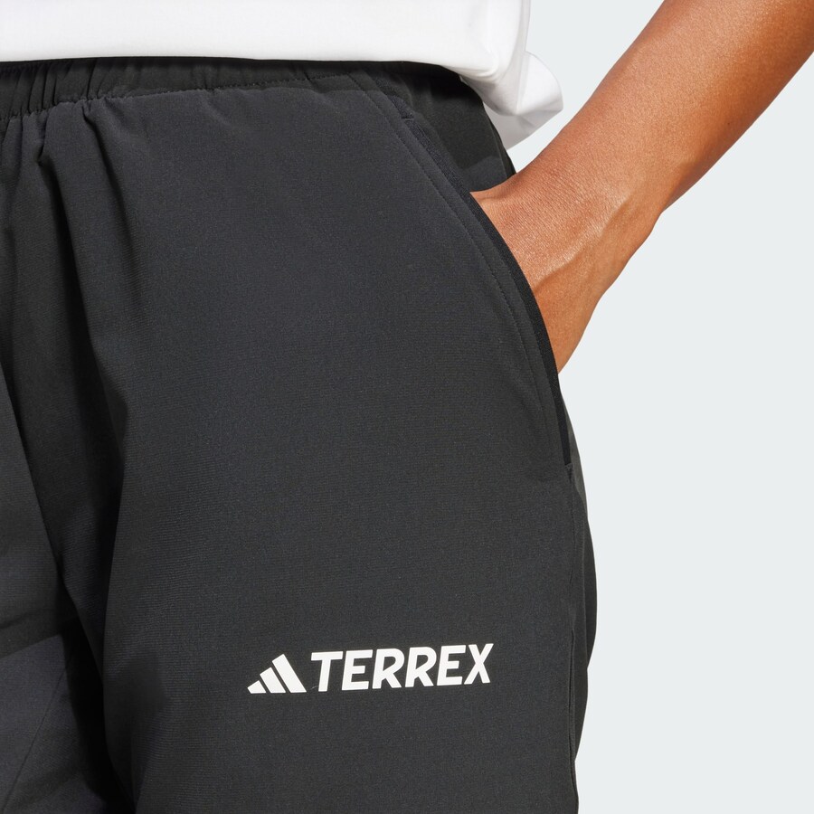 Обычные уличные брюки ADIDAS TERREX Liteflex, черный — фото 3