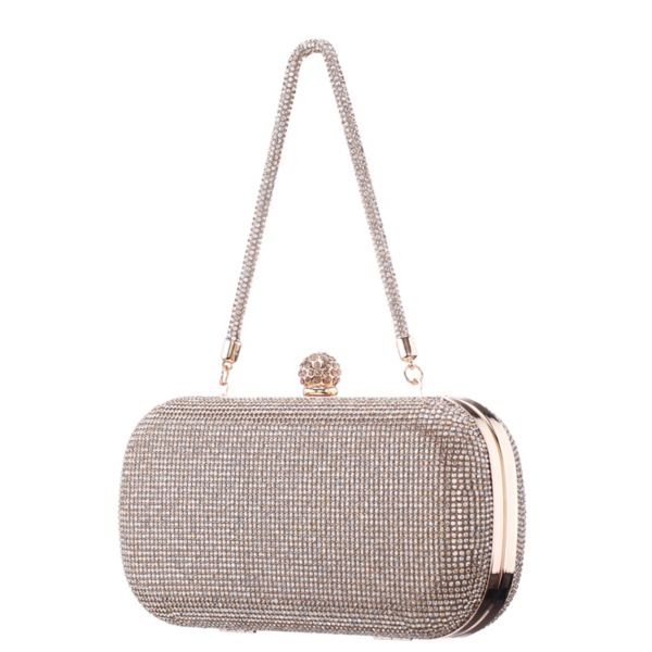 

Сумка-клатч Victoria Crystal Minaudiere N By Nina, золотой