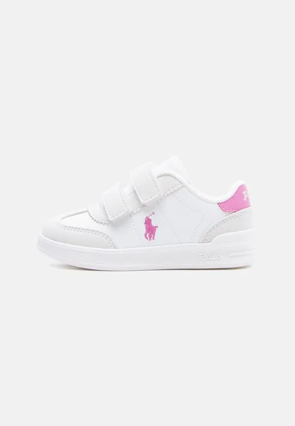 Кроссовки hollis Polo Ralph Lauren, White/Light Grey/Pink