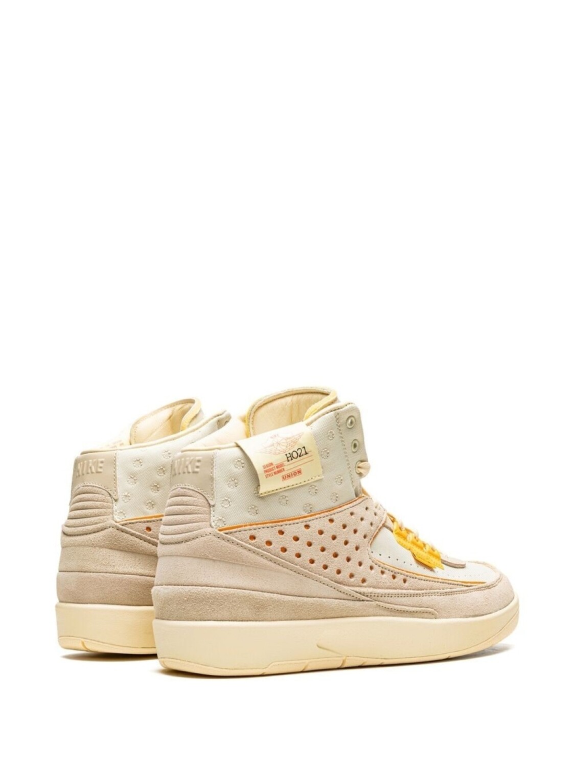 Кроссовки Air 2 Low OG SP из коллаборации с Union LA Jordan, бежевый — фото 3