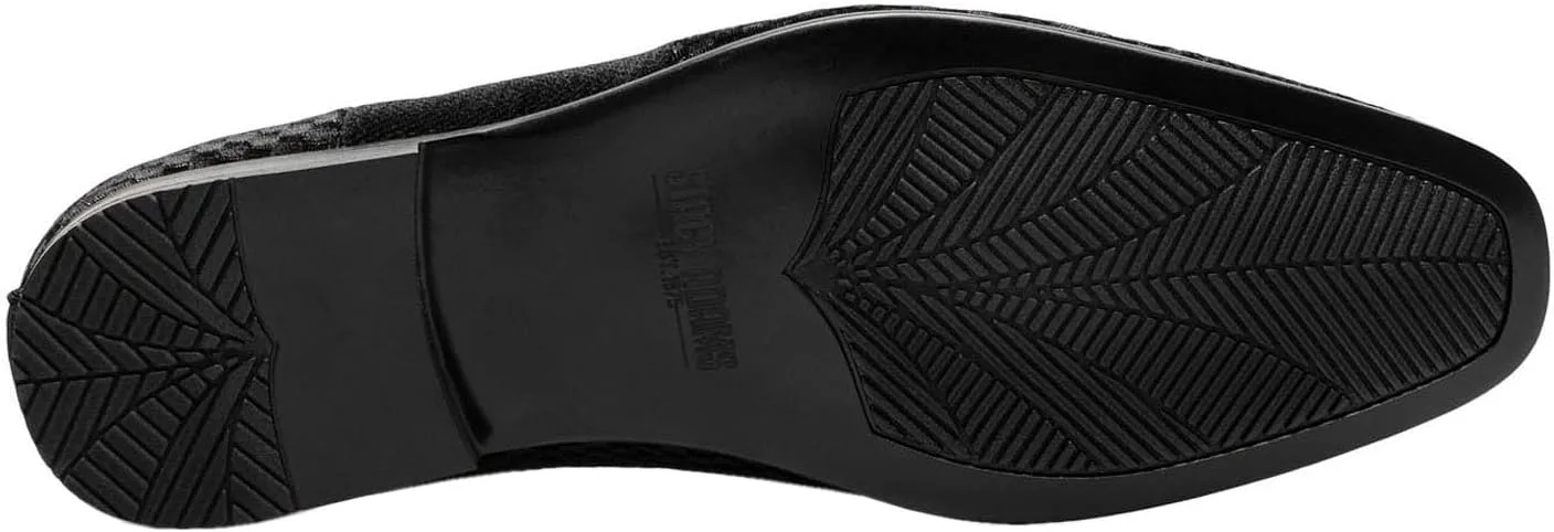 

Мужские лоферы Stacy Adams Shapshaw из велюра без шнурков, черный