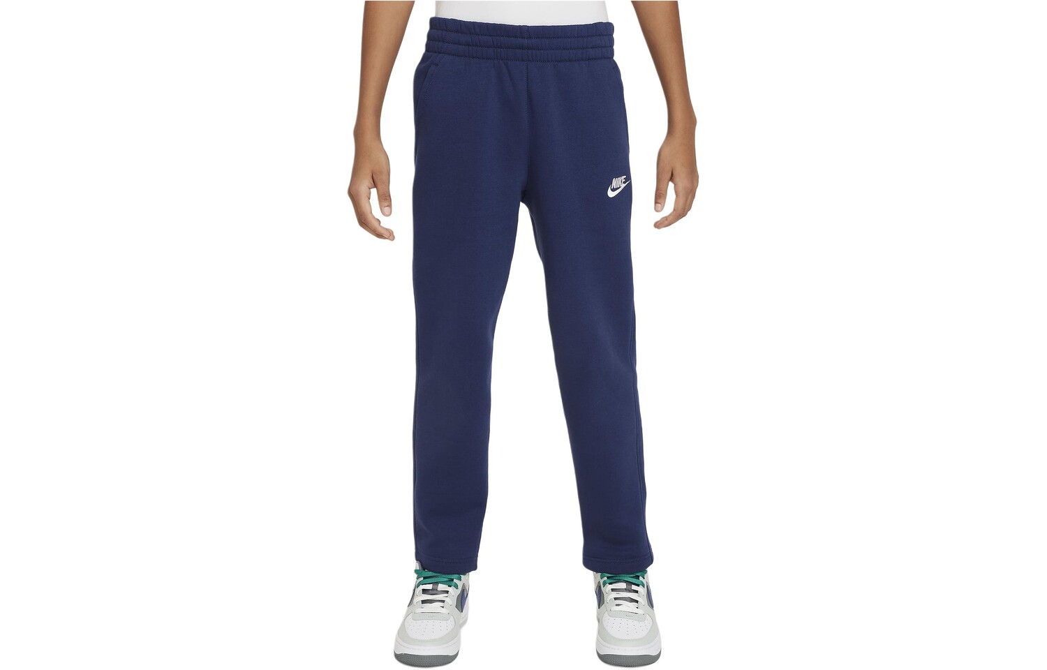 

Детские трикотажные спортивные штаны Nike, темно-синий