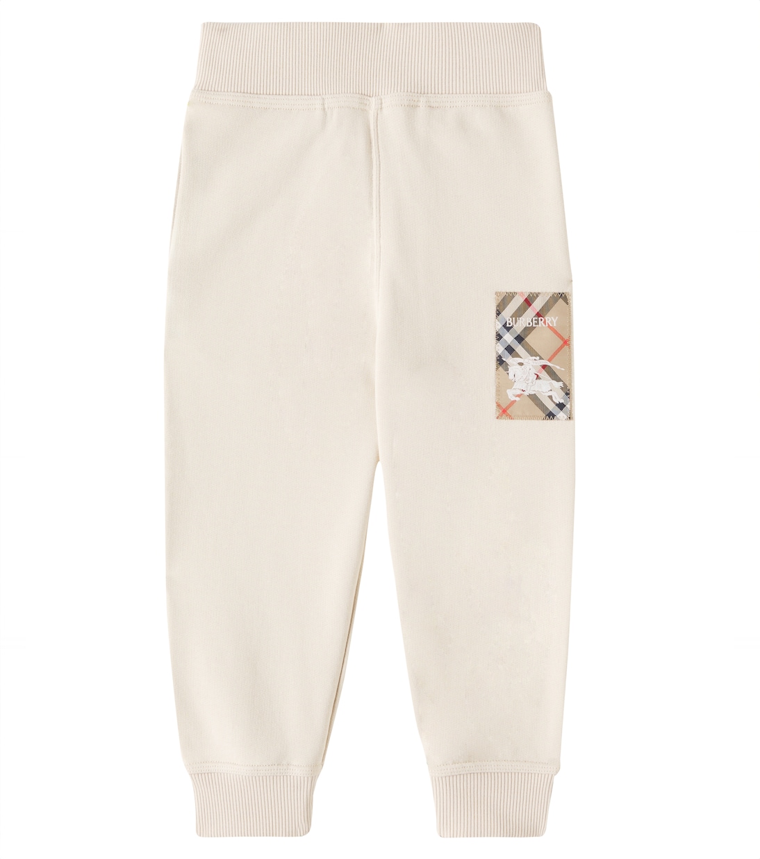 

Хлопковые спортивные штаны Burberry Kids, Calico