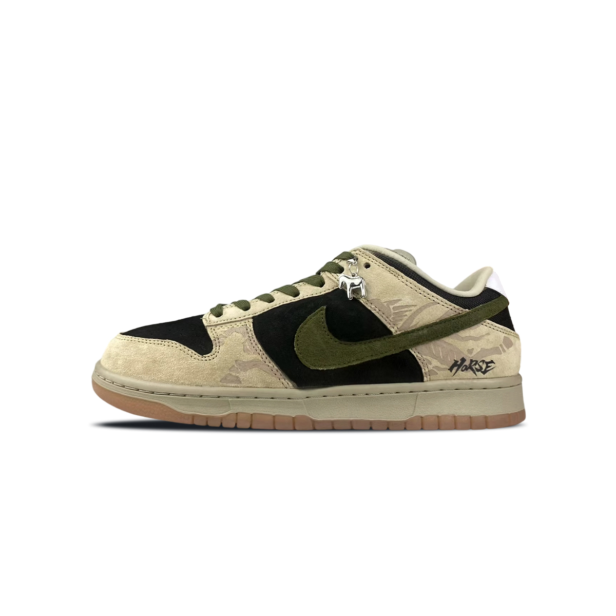 Dunk SB BNK Immediate Success устойчивые к истиранию низкие кроссовки для скейтбординга unisex Nike, коричневый — фото 3
