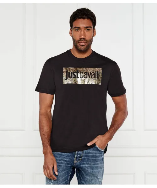 

Футболка Regular fit Just Cavalli, черный