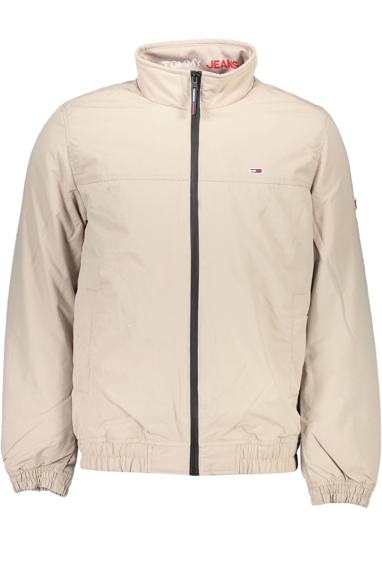 

Бежевая мужская куртка из полиамида Tommy Hilfiger