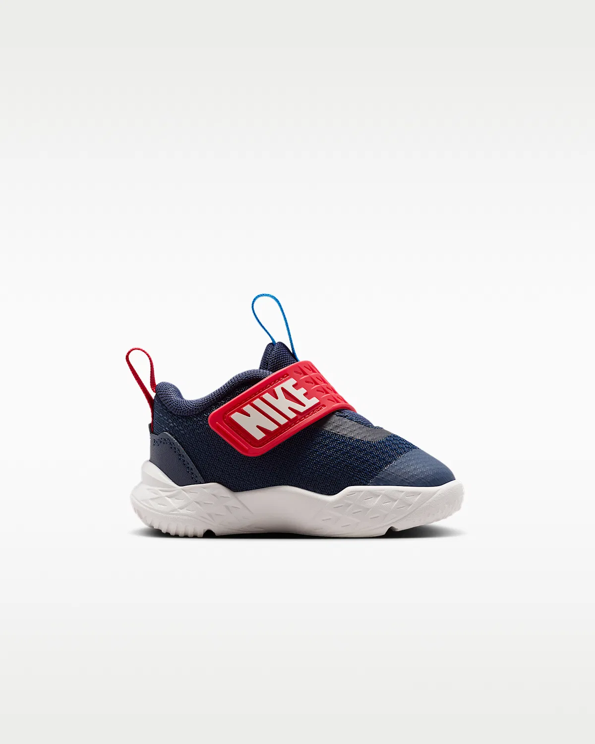 Детские кроссовки Nike Team Hustle D 12, Team Navy/University Red/Photo Blue/Sail — фото 3