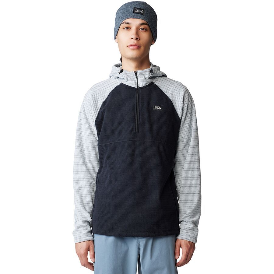 

Толстовка Mountain Hardwear Summit Grid Mountain Hardwear, Black/Glacial