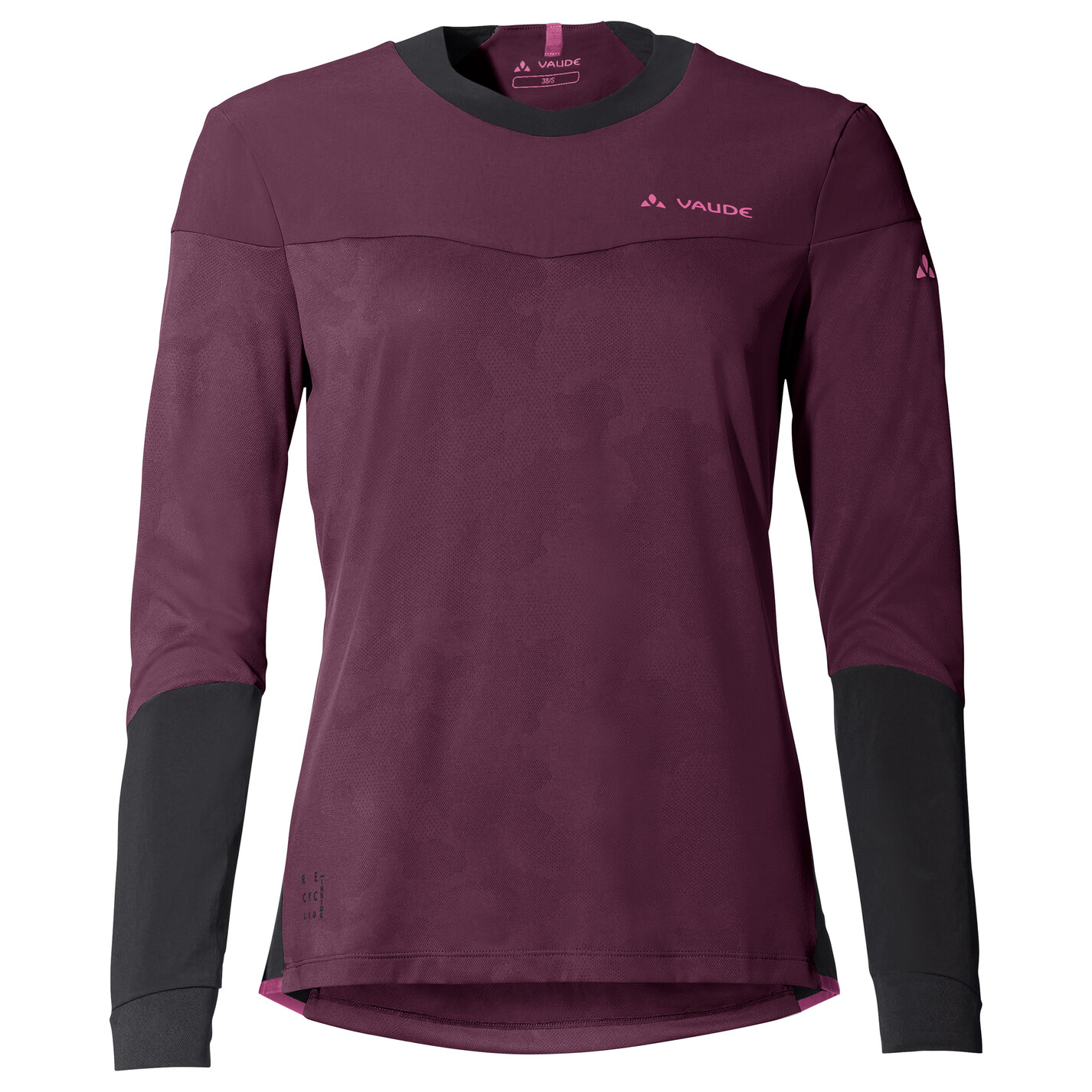 

Велосипедный трикотаж Vaude Women's Moab L/S Pro Shirt, цвет Cassis