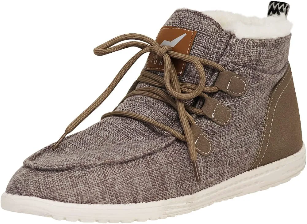 NORTY Серые мужские лоферы Chukka Low Ankle - повседневная обувь для мужчин - эластичные лоферы на шнуровке, хаки — фото 3