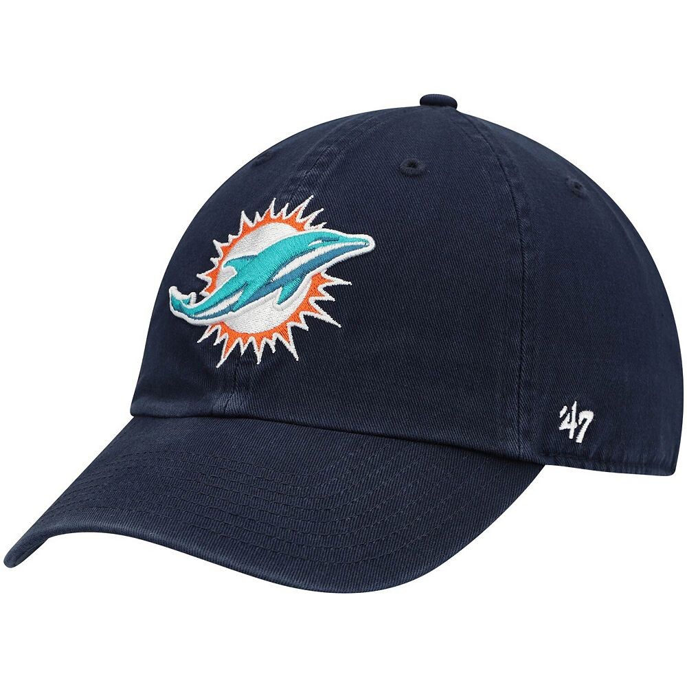 

Мужская альтернативная регулируемая шапка темно-синего цвета Miami Dolphins '47 Clean Up, цвет Dol Navy