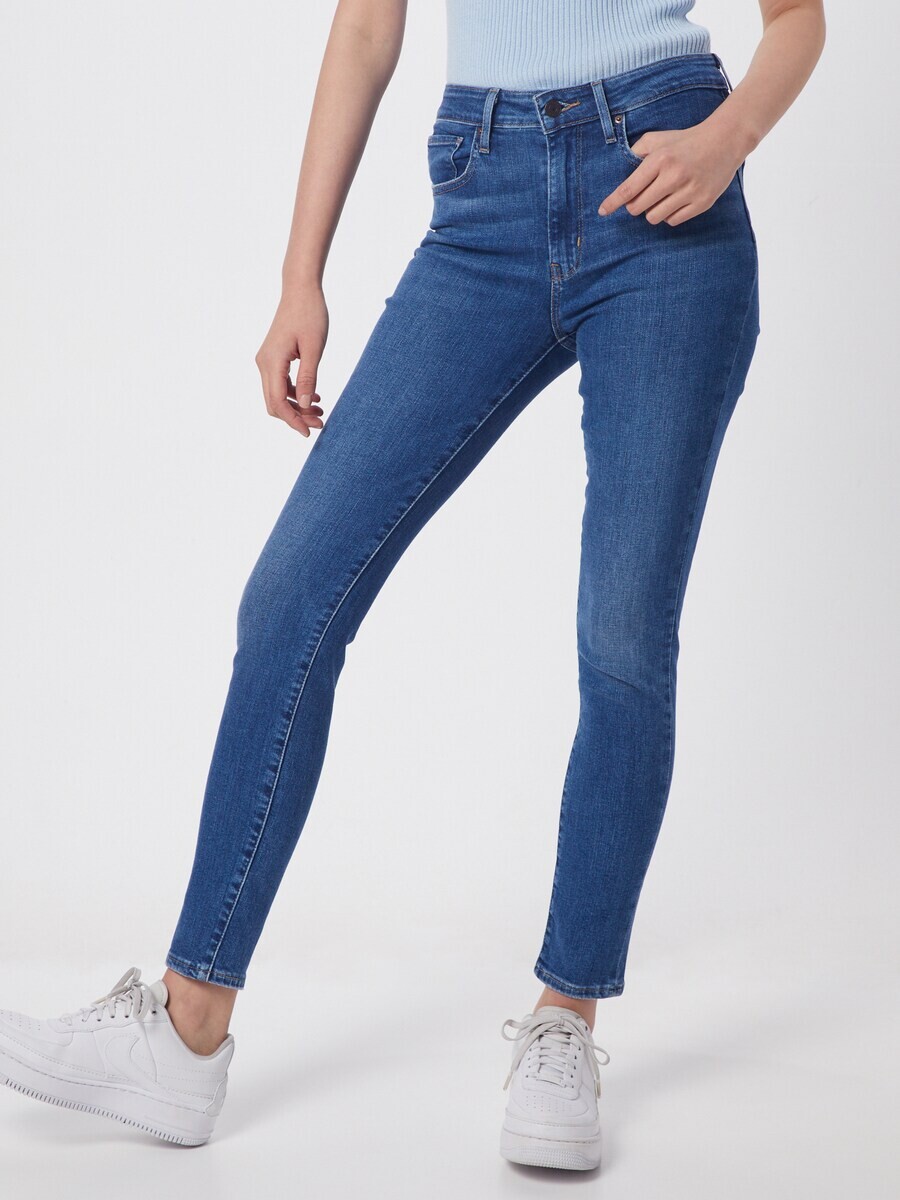 Джинсы скинни LEVI'S  Skinny Jeans 721, синий деним — фото 2