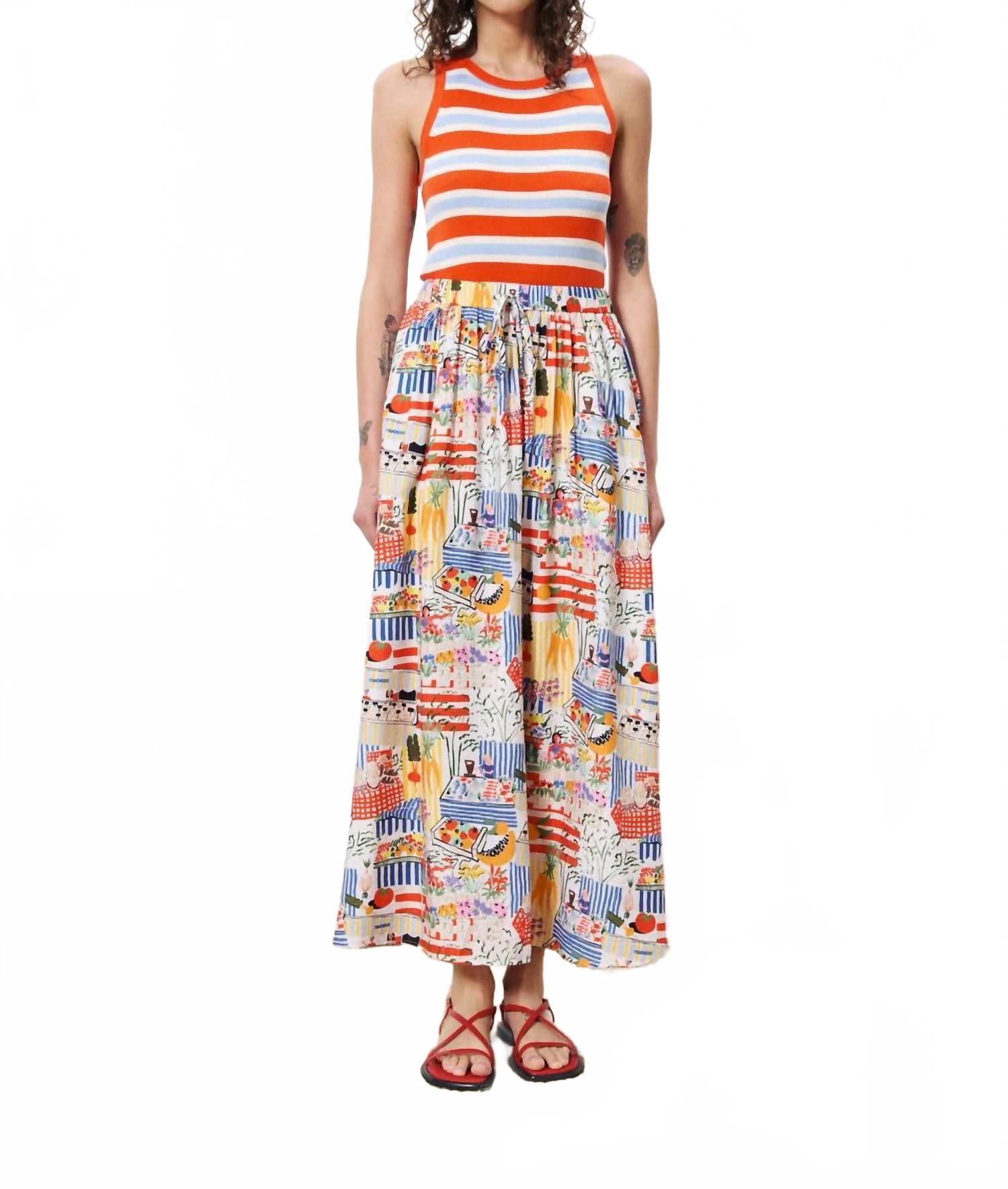 

Юбка Liliane в цвете Marche Blanc FRNCH, Marche Blanc