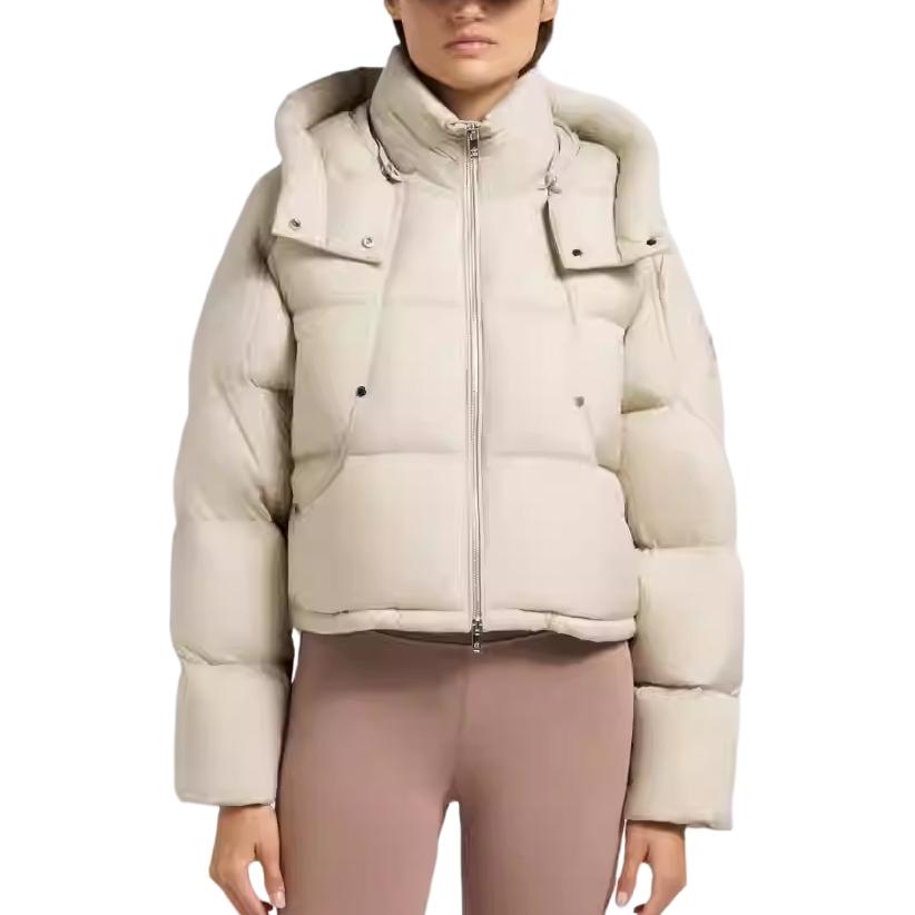 

Куртка с логотипом на планке Moose Knuckles, бежевый