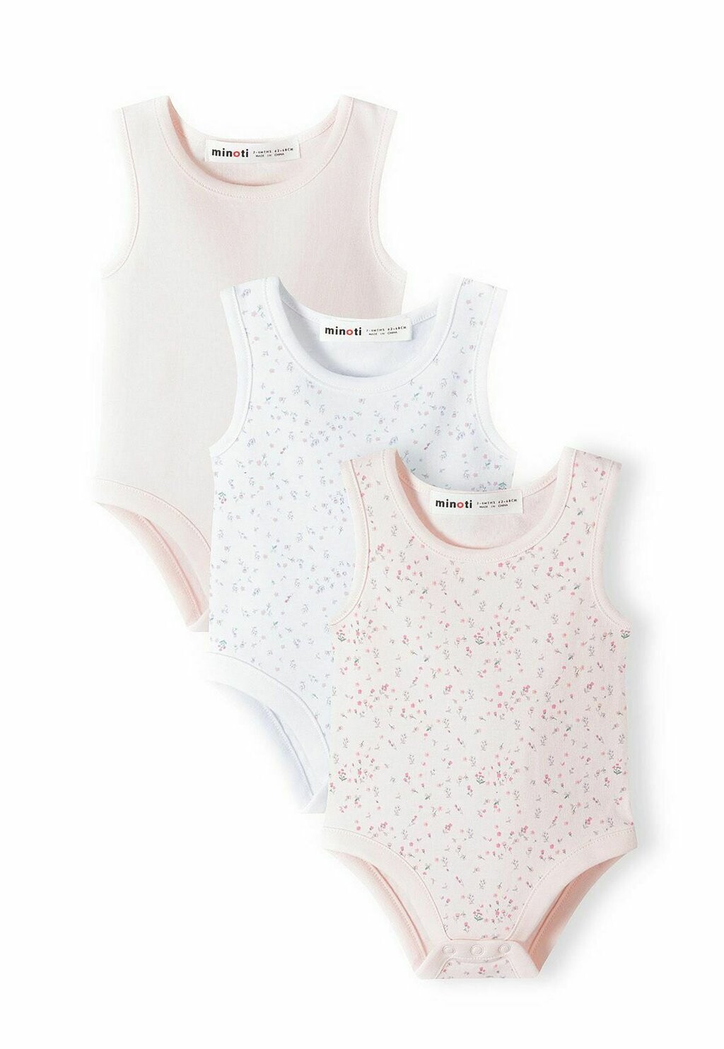 

Боди 3 Пакета MINOTI, цвет light pink white
