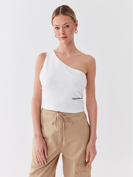 

Блуза стандартного кроя Calvin Klein, белый