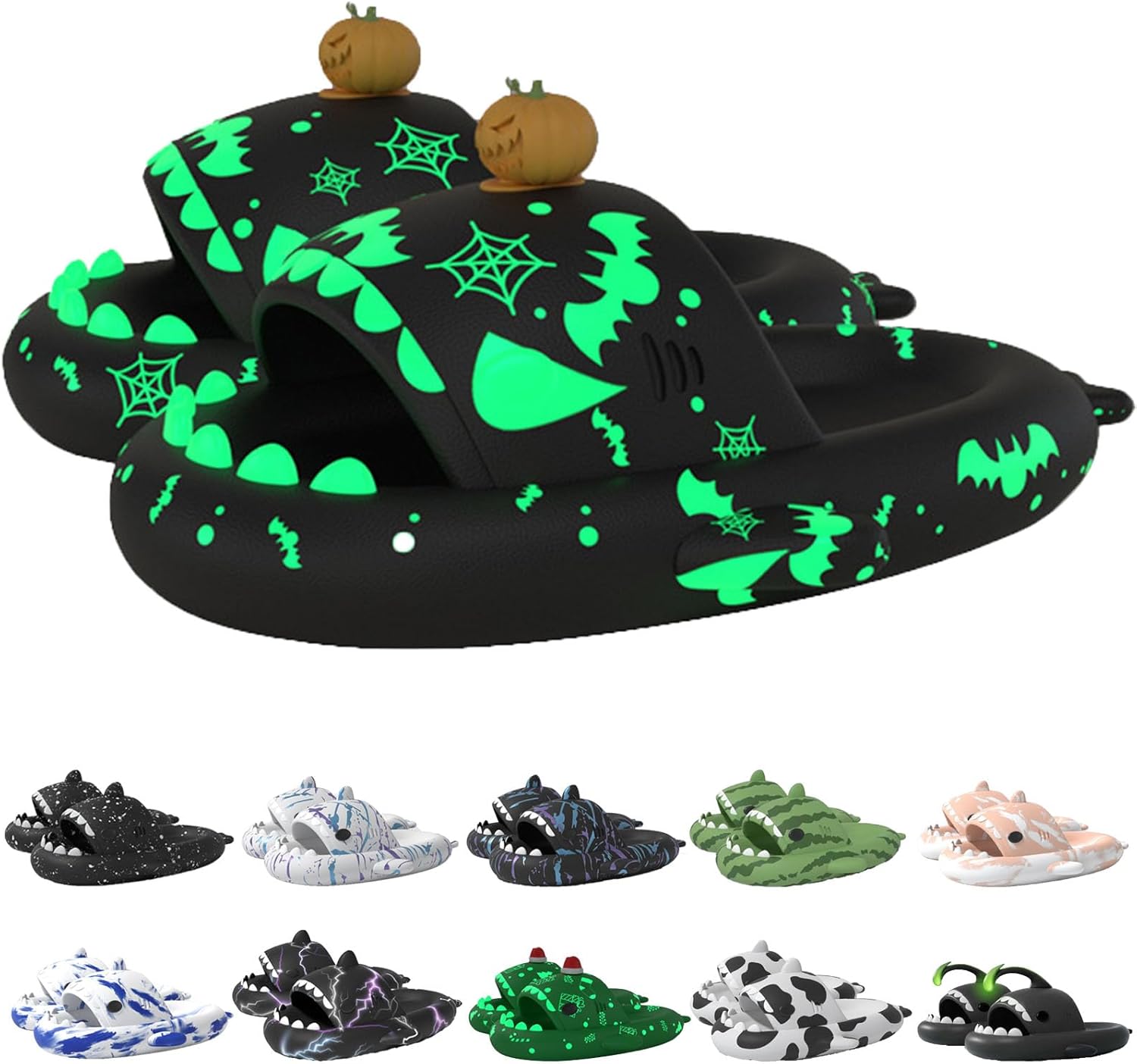 

Оригинальные шлепанцы Sharklas Polares, оригинальные Sharklas, шлепанцы Sharky, шлепанцы с изображением акулы, сандалии Shark Slides для женщин и мужчин Jfxgjuv, черный