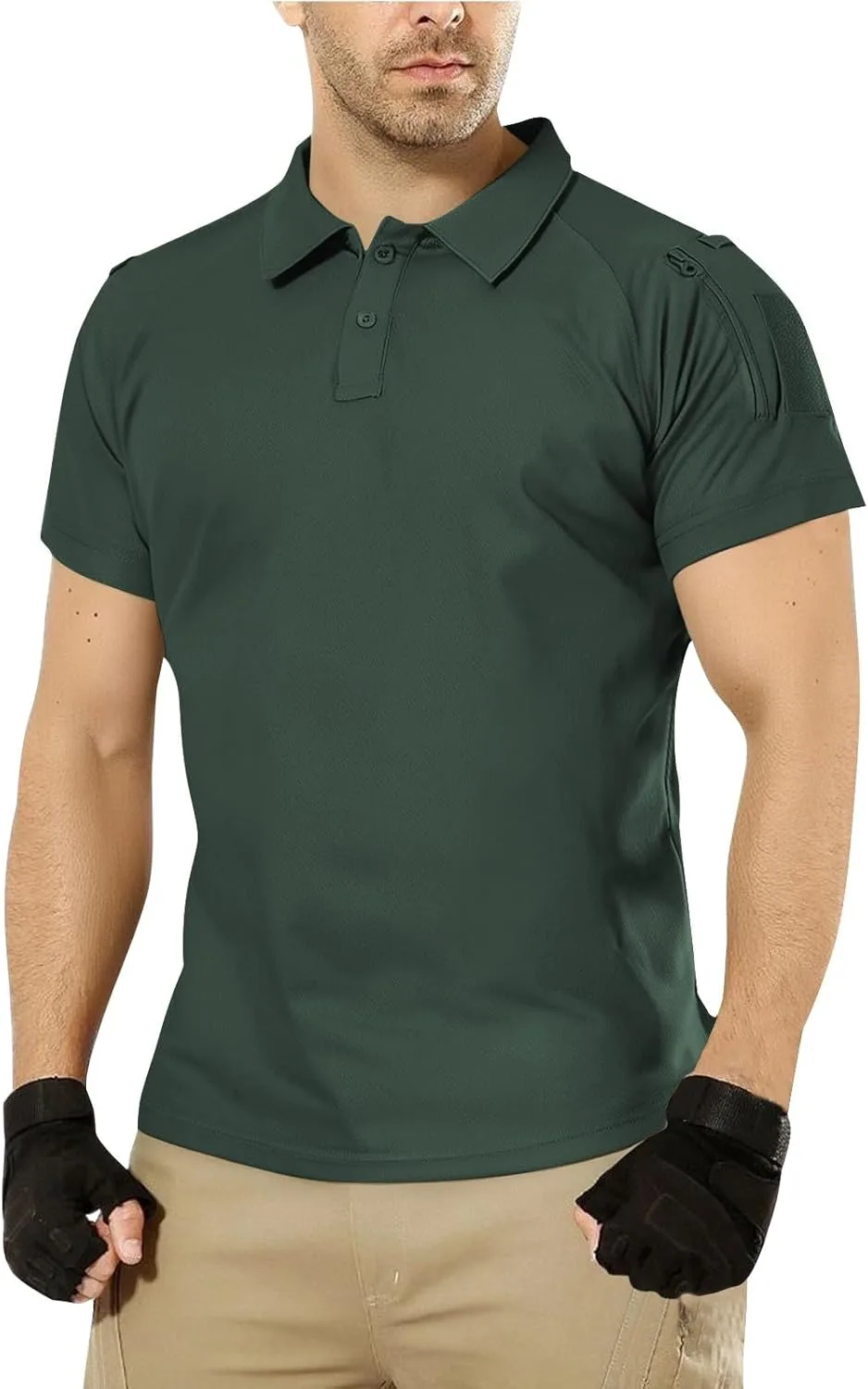 

Футболка мужская Tactical Athletic Workout Golf, Moisture Wicking, Quick Dry