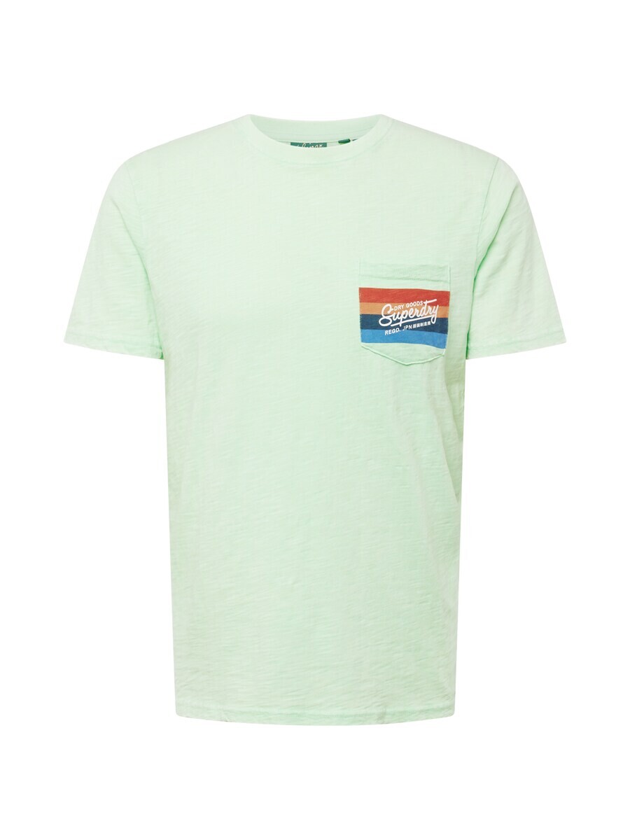 

Классическая футболка Superdry Shirt Cali, пастельный зеленый