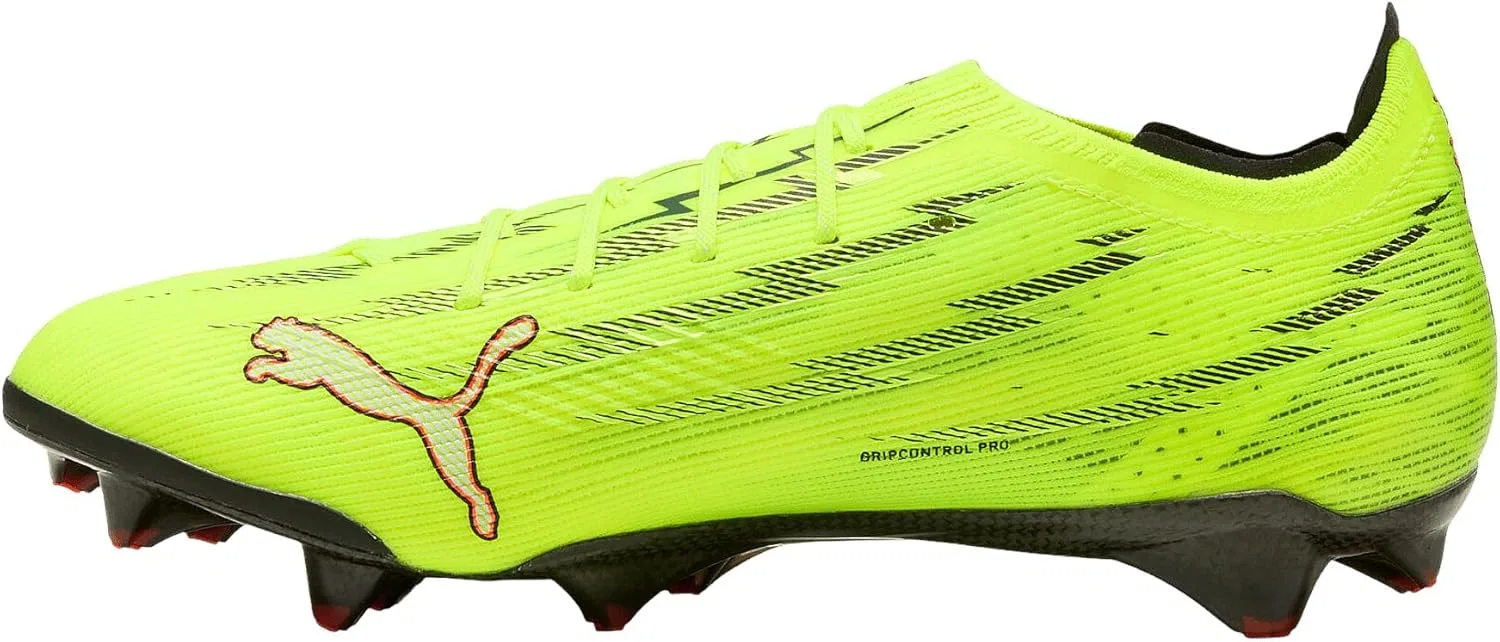 Мужские кроссовки PUMA Ultra 6 Carbon FG Unleash, Yellow — фото 2