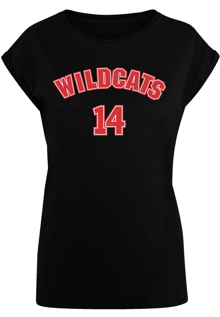 

Рубашка F4NT4STIC Disney High School Musical Wildcats 14, черный