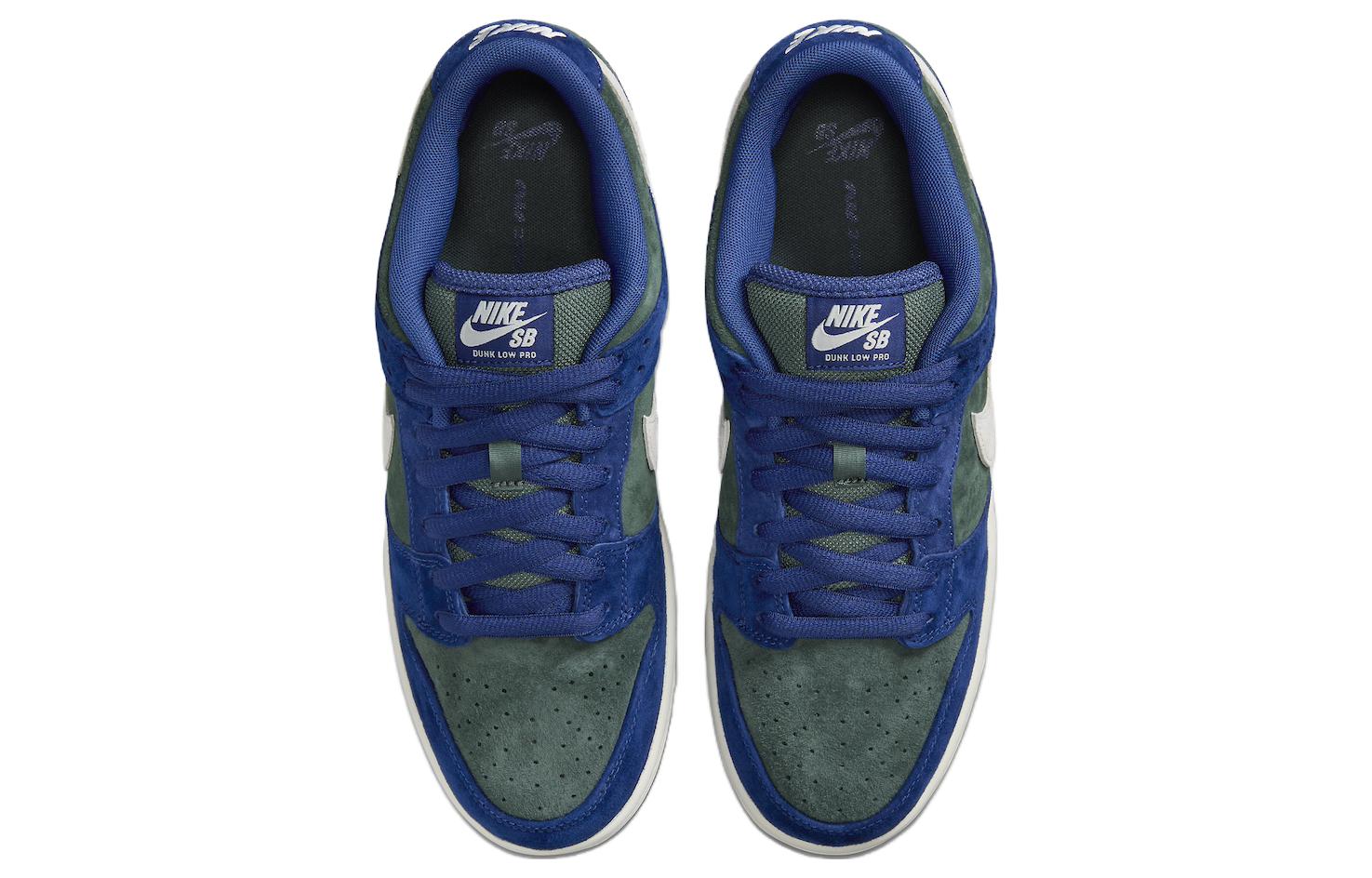 Nike Dunk Low 'Deep Royal Blue' Сине-зеленая белая — фото 4